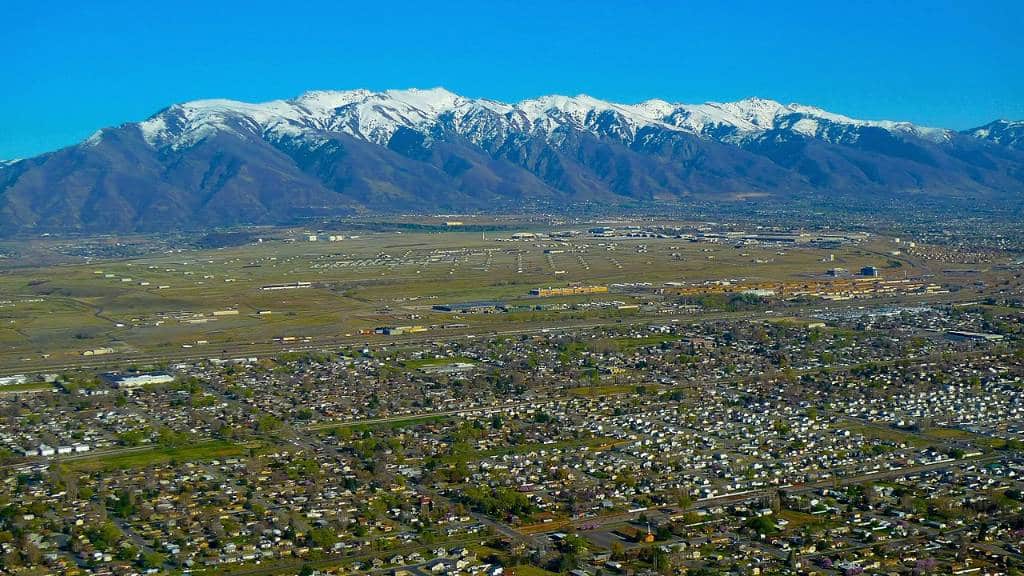 Davis County Utah Aerial View